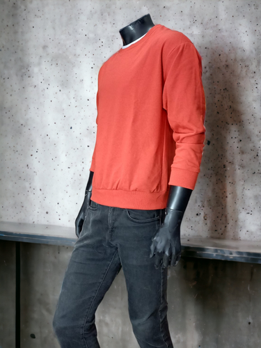 Sudadero Brick Terracota sin Capucha